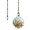 GRAPHICS & MORE African Elephant Ceiling Fan and Light Pull Chain view 2