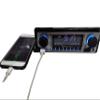 SDX Audio Bluetooth Radio Receiver, MP3 Player with USB Charger, MP3/USB, Aux-in, Built-in Microphone Hands-free, Multi Color Illumination Digital LCD Display Panel, Car Stereo Receiver with Bluetooth view 2