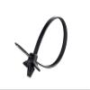 Secure 8 Inch UV Black Winged Push Mount Cable Ties for Cable Management & Organization  Durable, Easy Install for Home & Office  100 Pack view 1