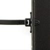 Secure 8 Inch UV Black Winged Push Mount Cable Ties for Cable Management & Organization  Durable, Easy Install for Home & Office  100 Pack view 4