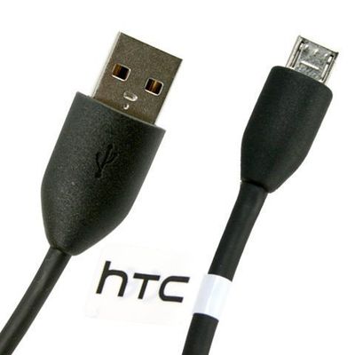 HTC Rapid Charging Micro-USB 2.0 Cable One (M9) Plus Smartphone Will Charge up as Fast as You Need it, Faster Than Conventional Cables! [3ft]