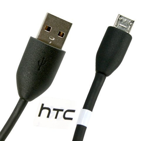 HTC Rapid Charging Micro-USB 2.0 Cable One (M9) Plus Smartphone Will Charge up as Fast as You Need it, Faster Than Conventional Cables! [3ft]