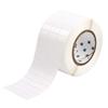 Brady THT-5-484-10 1" Width x 0.5" Height, B-484 Permanent Polyester, Gloss Finish White Thermal Transfer Printable Label (10000 per Roll) view 1