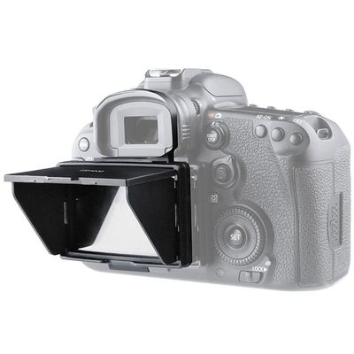 STSEETOP Camera LCD Sun Shade Sun Hood Camera LCD Viewfinder Professional Optical Sunshade with Screen Protector for Canon 7D Mark II 7D2