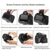 STSEETOP Camera LCD Sun Shade Sun Hood Camera LCD Viewfinder Professional Optical Sunshade with Screen Protector for Canon 7D Mark II 7D2 view 3