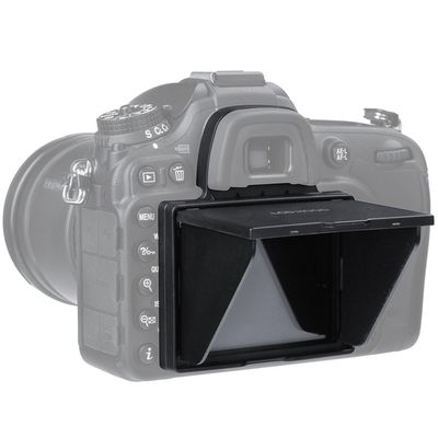 STSEETOP Camera LCD Sun Shade Sun Hood Camera LCD Viewfinder Professional Optical Sunshade with Screen Protector for Nikon D7100 D7200