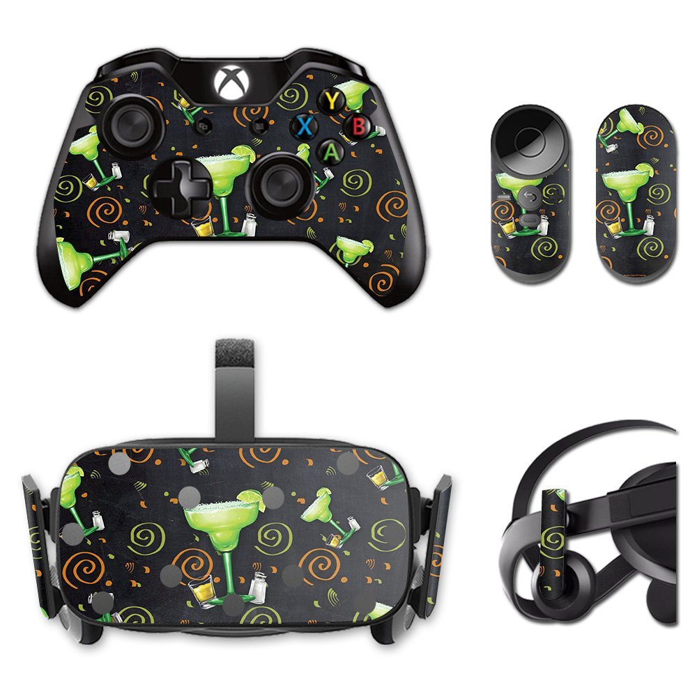 MightySkins Skin Compatible with Oculus Rift CV1 Marg Party | Protective, Durable, and Unique Vinyl Decal wrap Cover | Easy to Apply, Remove, and Change Styles | Made in The USA
