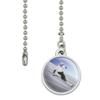 GRAPHICS & MORE Skiing Down Mountain Skier Snow Skis Ceiling Fan and Light Pull Chain view 2