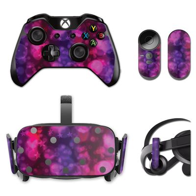 MightySkins Skin Compatible with Oculus Rift CV1 Star Power | Protective, Durable, and Unique Vinyl Decal wrap Cover | Easy to Apply, Remove, and Change Styles | Made in The USA