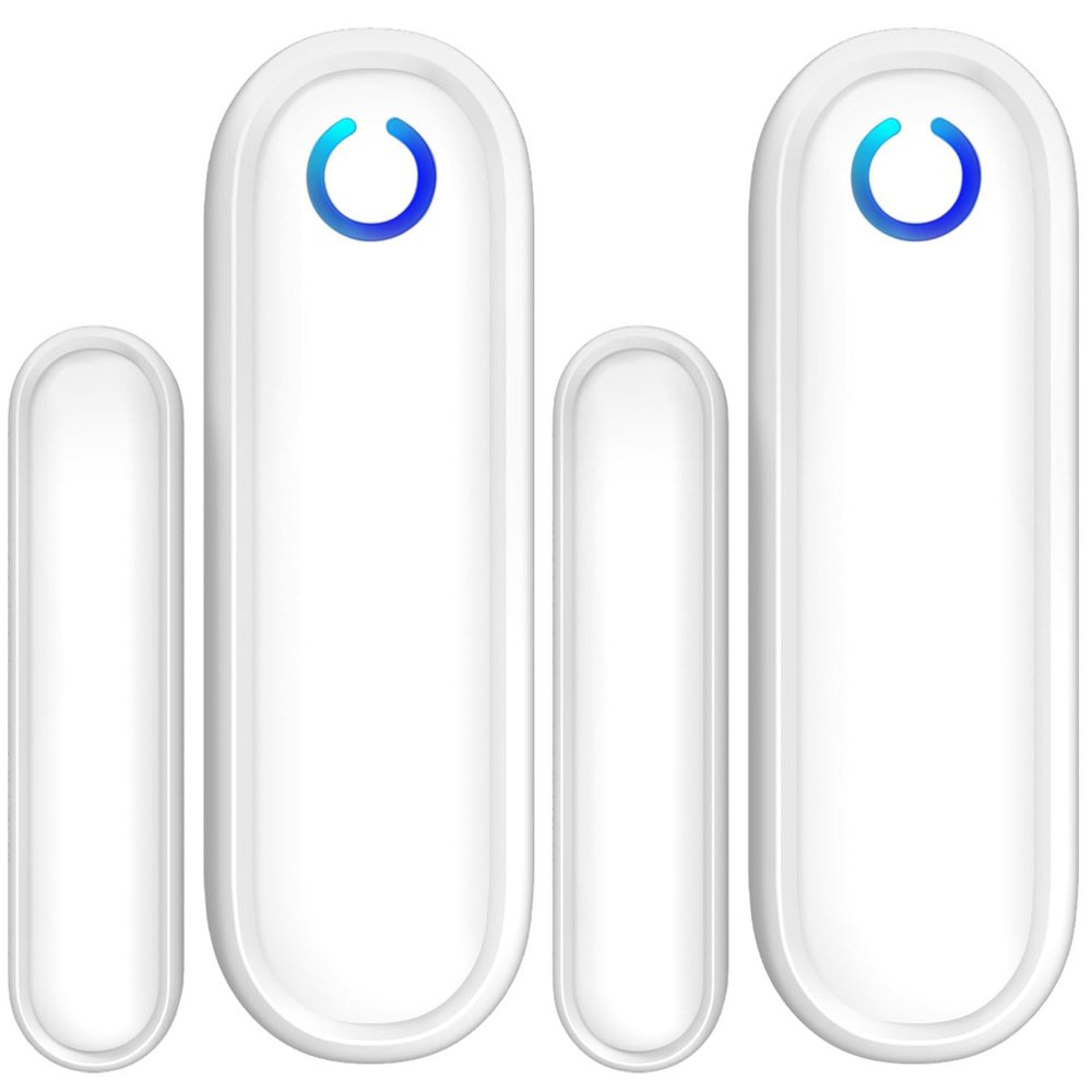 Fosmon 2 Pack WaveLink 51018HOM Add-On Door Contact Sensor Unit (No Receiver) - White