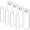 Fosmon 4 Pack WaveLink 51018HOM Add-On Door Contact Sensor Unit (No Receiver) - White view 1