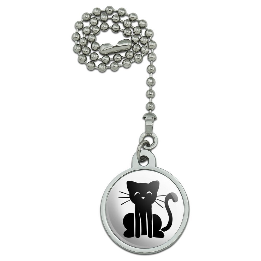 GRAPHICS & MORE Cat Stick Figure Family Pet Ceiling Fan and Light Pull Chain