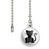 GRAPHICS & MORE Cat Stick Figure Family Pet Ceiling Fan and Light Pull Chain view 2