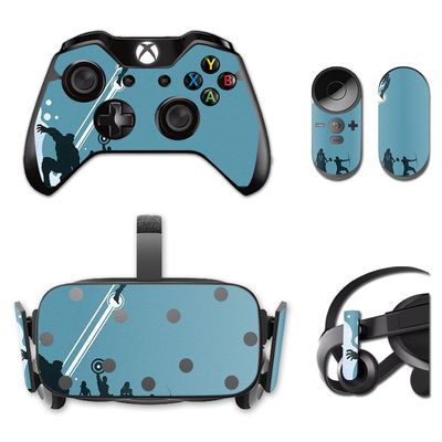 MightySkins Skin Compatible with Oculus Rift CV1 Super Squad | Protective, Durable, and Unique Vinyl Decal wrap Cover | Easy to Apply, Remove, and Change Styles | Made in The USA