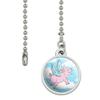 GRAPHICS & MORE Flying Pig in The Clouds Ceiling Fan and Light Pull Chain view 2