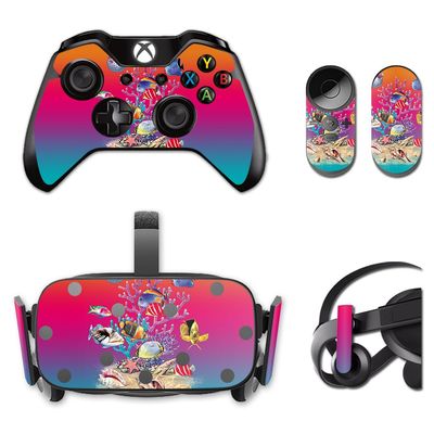 MightySkins Skin Compatible with Oculus Rift CV1 Coral Garden | Protective, Durable, and Unique Vinyl Decal wrap Cover | Easy to Apply, Remove, and Change Styles | Made in The USA