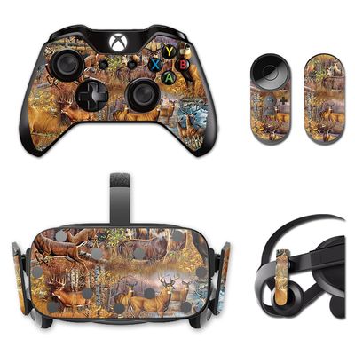 MightySkins Skin Compatible with Oculus Rift CV1 Deer Pattern | Protective, Durable, and Unique Vinyl Decal wrap Cover | Easy to Apply, Remove, and Change Styles | Made in The USA