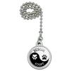 GRAPHICS & MORE Rescue Adopt Yin Yang Paw Prints Dogs Cats Ceiling Fan and Light Pull Chain view 1