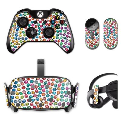 MightySkins Skin Compatible with Oculus Rift CV1 Color Bugs | Protective, Durable, and Unique Vinyl Decal wrap Cover | Easy to Apply, Remove, and Change Styles | Made in The USA