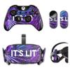 MightySkins Skin Compatible with Oculus Rift CV1 Its Lit | Protective, Durable, and Unique Vinyl Decal wrap Cover | Easy to Apply, Remove, and Change Styles | Made in The USA view 1