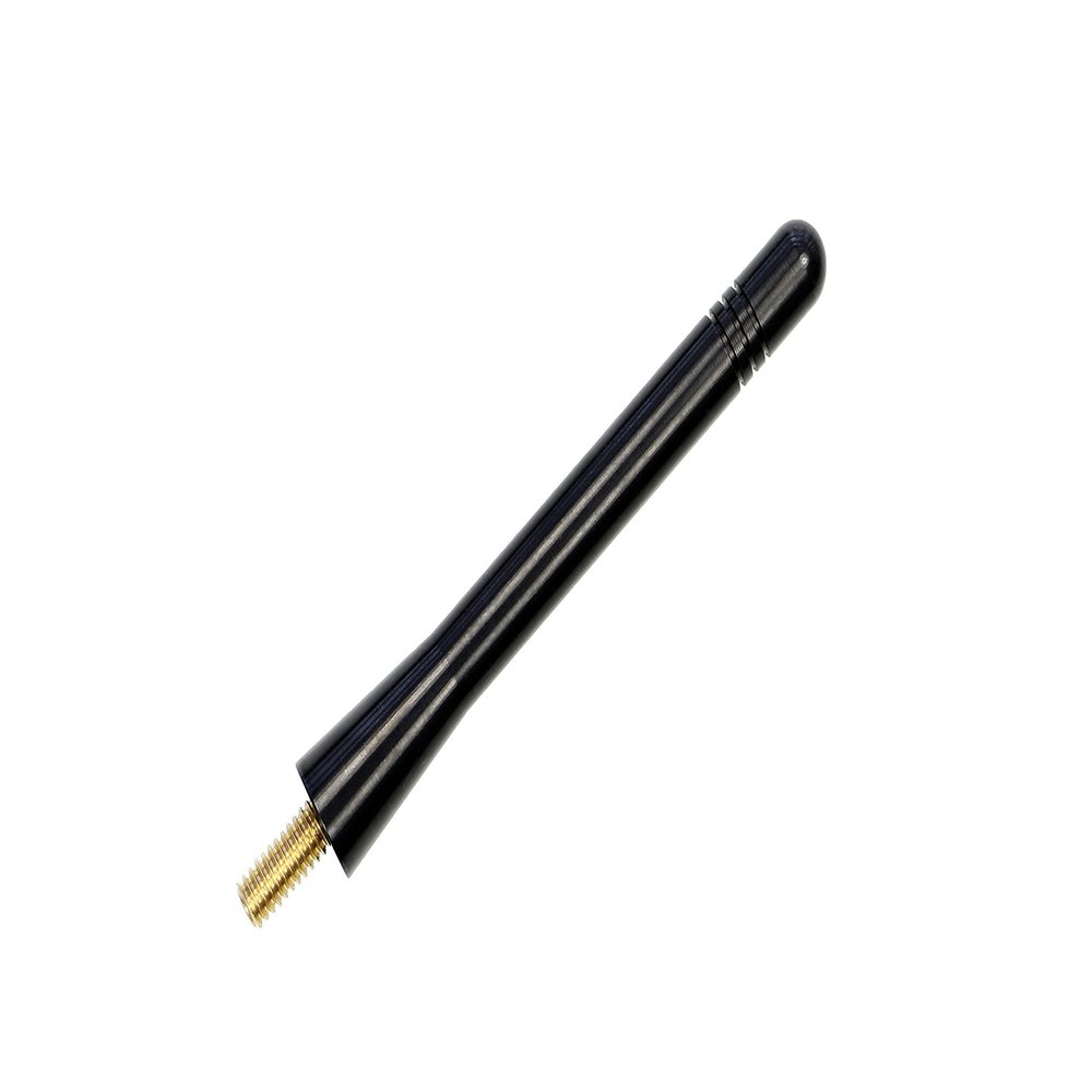 Votex - Made in USA - 4 Inch Black Aluminum Antenna for BMW K 1600 B (2018-2019)