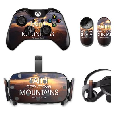 MightySkins Skin Compatible with Oculus Rift CV1 Move Mountains | Protective, Durable, and Unique Vinyl Decal wrap Cover | Easy to Apply, Remove, and Change Styles | Made in The USA