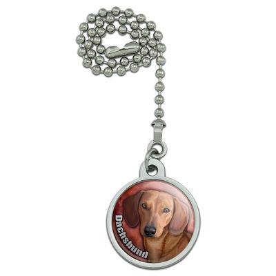 GRAPHICS & MORE Dachshund Wiener Dog Pet Ceiling Fan and Light Pull Chain