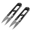 uxcell Metal Sewing Snips Thread Cutter Yarn Scissors Nipper 2pcs view 1