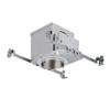 HALO 4-Inch Recessed Lighting Housing, IC-Rated Air-Tite New Construction Can Light, E26 Traditional Socket for Incandescent or LED Retrofit, Got Nail! Bar Hangers, Kitchen & Bath Ceiling - H99ICAT view 1