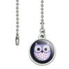 GRAPHICS & MORE Cute Purple Owl Ceiling Fan and Light Pull Chain view 2
