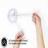 EMI EGM-650 5 Piece Physical Therapy Set - Goniometer 12 inch, 8 inch, 6 inch, Taylor Hammer, & Tape Measure view 4