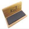 Genuine Arkansas Black Surgical (Ultra Fine) Knife Sharpening Bench Stone Whetstone 6" x 2" x 1/2" in Wood Box BAB-62-C view 1