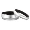 JJC LH-JX100 Silver Metal Lens Hood Adapter Ring for Fujifilm X70 X100 X100S X100T Replaces FUJIFILM AR-X100 Adapter Ring view 2