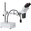 AmScope SE400-Z Professional Binocular Stereo Microscope, WF10x and WF20x Eyepieces, 10X and 20X Magnification, 1X Objective, LED Lighting, Boom-Arm Stand, 110V-120V view 3
