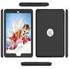 Case for ipad 4th 3rd 2nd Generation 9.7 inch (11Years ago Old Model) A1458 A1430 A 1416 High-Impact Shock Absorbent Silicone Hard Plastic Dual Layer Protective case Cover (Black) view 1