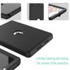Case for ipad 4th 3rd 2nd Generation 9.7 inch (11Years ago Old Model) A1458 A1430 A 1416 High-Impact Shock Absorbent Silicone Hard Plastic Dual Layer Protective case Cover (Black) view 2