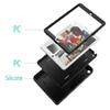 Case for ipad 4th 3rd 2nd Generation 9.7 inch (11Years ago Old Model) A1458 A1430 A 1416 High-Impact Shock Absorbent Silicone Hard Plastic Dual Layer Protective case Cover (Black) view 3