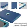 Case for ipad 4th 3rd 2nd Generation 9.7 inch (11Years ago Old Model) A1458 A1430 A 1416 High-Impact Shock Absorbent Silicone Hard Plastic Dual Layer Protective case Cove Blue Blue view 2