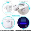 AUSAYE 2Pack Toilet Night Light, 16 Color Changing Motion Sensor Toilet Light Lamp,Fun Bathroom Toilet Bowl Nightlight,LED Stocking Stuffers for Kids Him Her Men Mom Father view 4