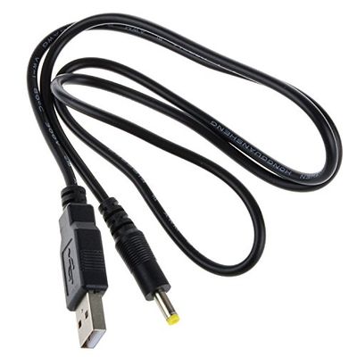 ABLEGRID 0.8M New USB PC Charging Cable PC Laptop Charger Power Cord for Sony Sony ICF-C11iP ICF-C11iP/BLK AM/FM Alarm Clock Radio