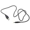 ABLEGRID 0.8M New USB PC Charging Cable PC Laptop Charger Power Cord for Sony Sony ICF-C11iP ICF-C11iP/BLK AM/FM Alarm Clock Radio view 2
