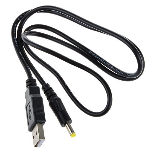 ABLEGRID 0.8M New USB PC Charging Cable PC Laptop Charger Power Cord for Sony ICF-CD73W ICFCD73W AM/FM/Weather Shower CD Clock Radio