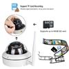 ICAMI HD Security Camera WiFi Dome IP Camera Wireless Home Surveuillance System Audio with Motion Detect (720P) view 3