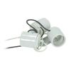 Satco 81082-1/8 IP Metal Strap 3 Light Porcelain Socket (80-1082) view 1