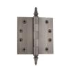 Grandeur Heavy Duty Solid Brass Door Hinge with Square Corners view 1