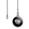 GRAPHICS & MORE Drama Comedy Tragedy Masks Theater Ceiling Fan and Light Pull Chain view 2