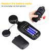 Light Meter Digital Illuminance Meter Handheld Ambient Temperature Measurer, Range up to 200,000 Lux, Luxmeter with 4 Digit Color LCD Screen view 3