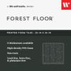 Forest Floor 5/8 Inch Thick Printed Foam Tiles, Premium Wood Grain Interlocking Foam Floor Mats, Anti-Fatigue Flooring, Walnut, 48 Sq Ft view 2