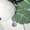 GRAPHICS & MORE Pink Unicorn Floating on Cloud Rainbow Ceiling Fan and Light Pull Chain view 3