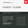 Forest Floor 5/8 Inch Thick Printed Foam Tiles, Premium Wood Grain Interlocking Foam Floor Mats, Anti-Fatigue Flooring, Walnut, 24 Sq Ft view 2